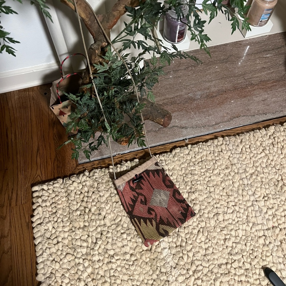 Vintage Jute Crossbody